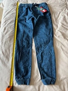Hollister BNWT Leaf Pattern Denim Joggers - photo 2