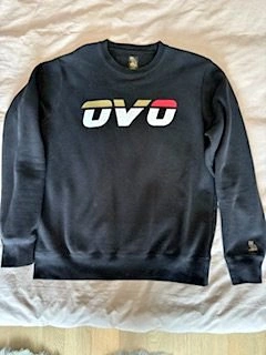 Black Large OVO Sweatshirt, Made in Canada