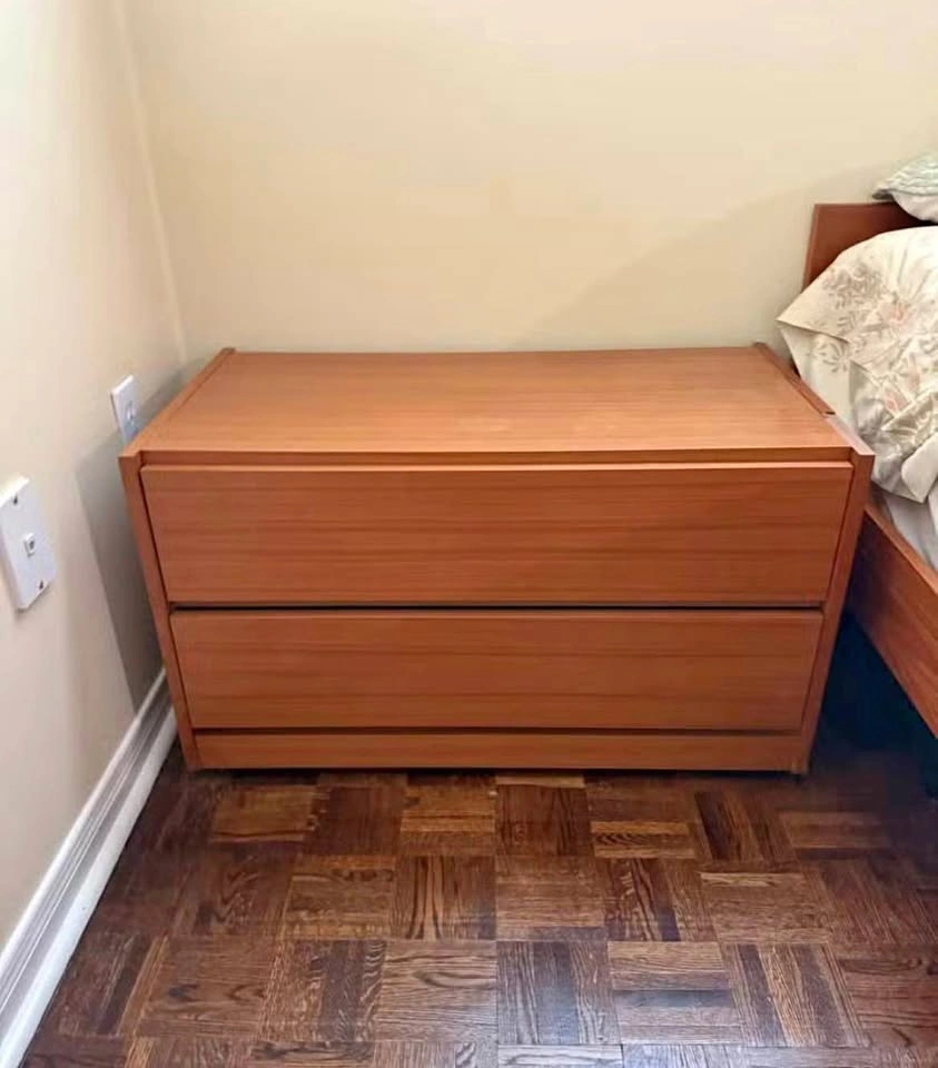 Vintage MCM Reff Products Teak Nightstands Pair