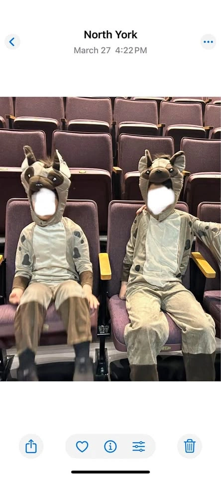 Kids Hyena Animal Costume