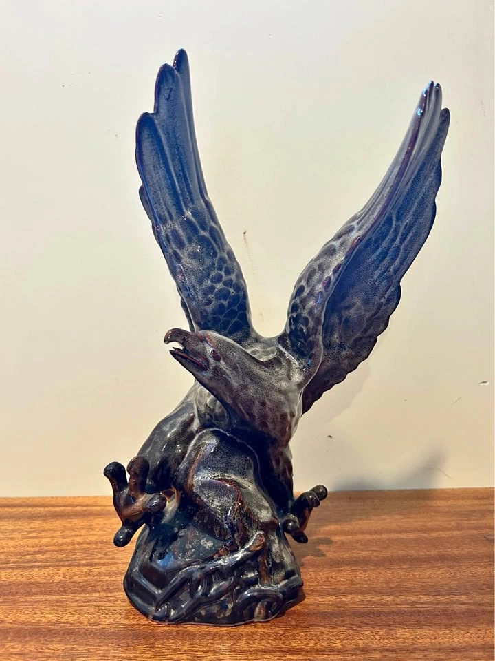 Vintage ceramic large eagle