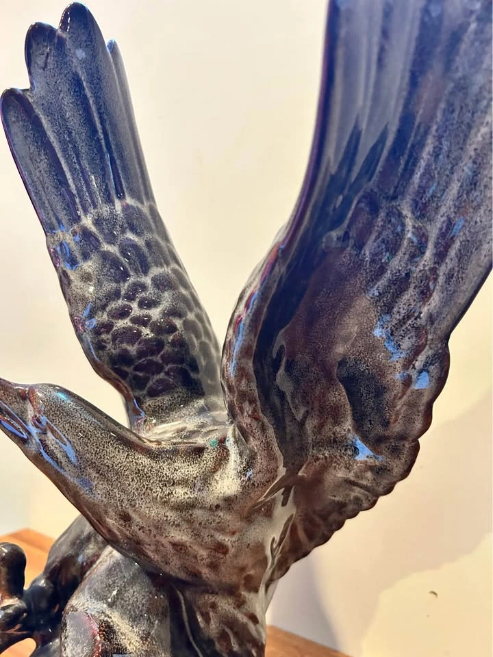 Vintage ceramic large eagle - photo 3