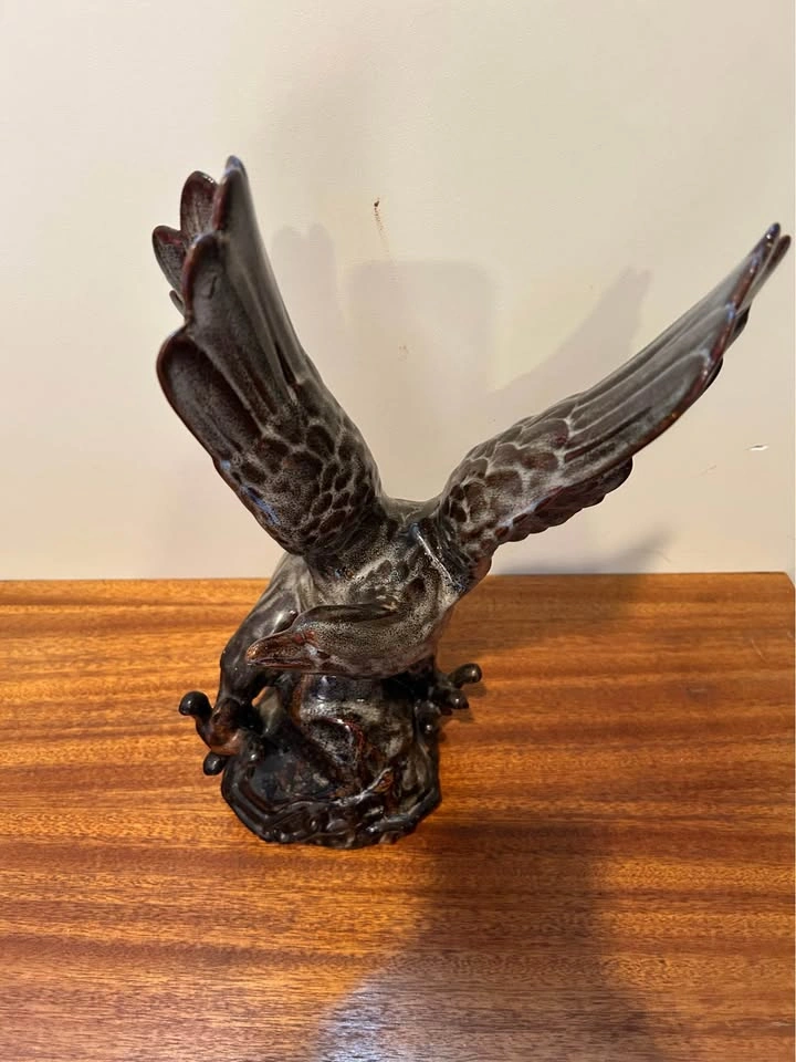 Vintage ceramic large eagle - photo 4