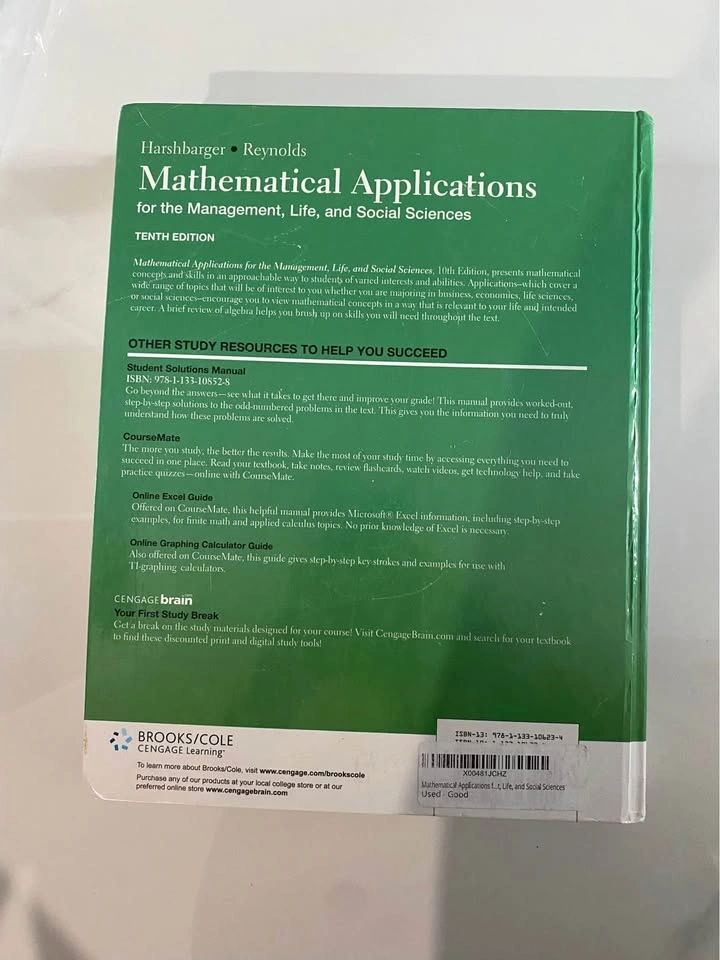 Mathematical Applications: Tenth Edition - photo 2