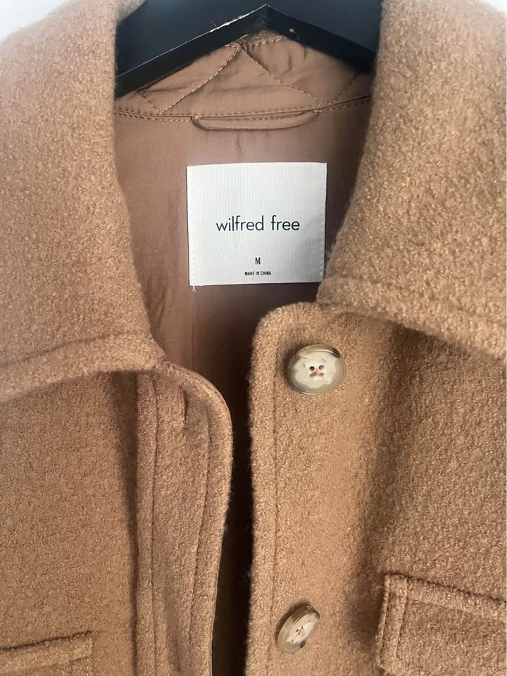 Wilfred Free 100% Wool Ganna Shirt Jacket - photo 3