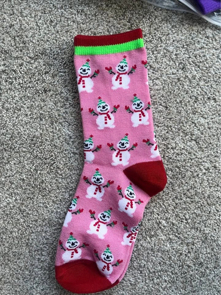 Halloween 🎃 Christmas 🎄 Socks- Youth Large/ladies Small - photo 4
