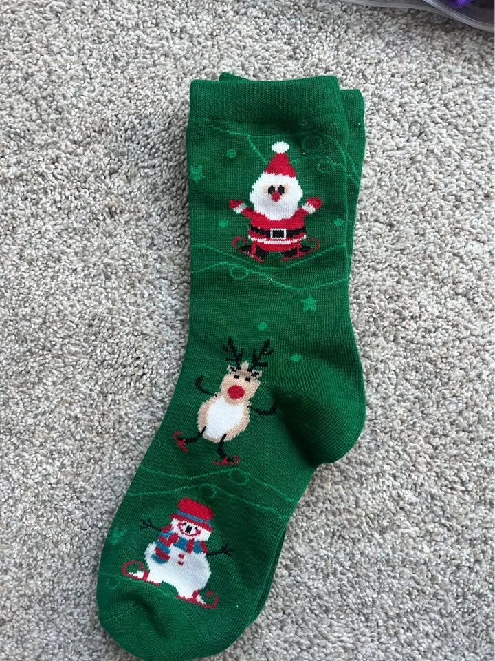 Halloween 🎃 Christmas 🎄 Socks- Youth Large/ladies Small - photo 5