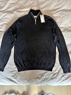 BNWT Produkt 1/4 Zip knit pullover
