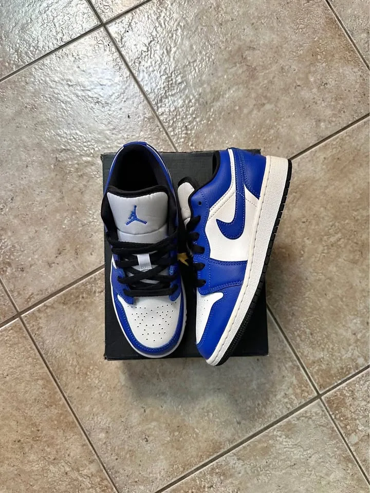 Jordan Retro 1 Game Royal Low GS DS thumbnail