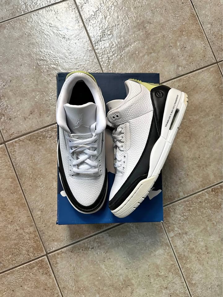 Jordan Retro 3 x Fragment DS