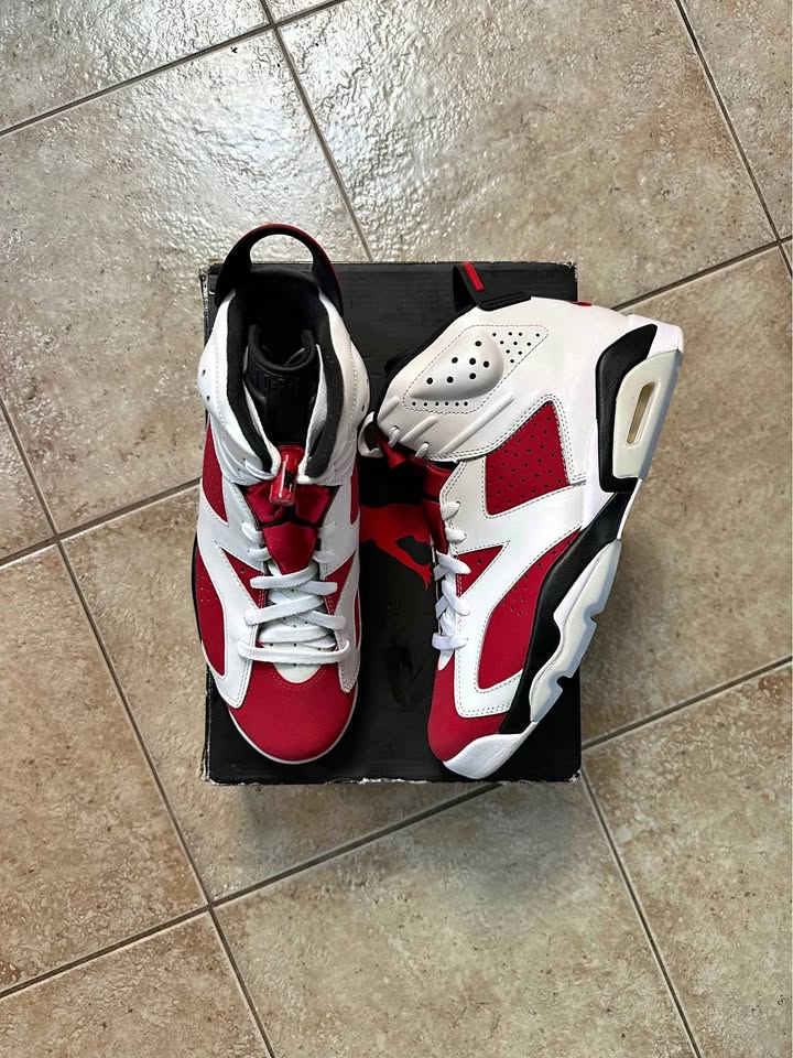 Jordan Retro 6 Carmine DS