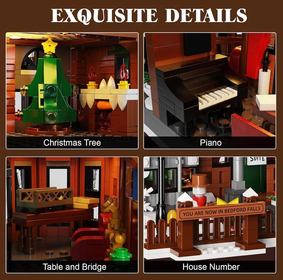 It's A Wonderful Life House LED Light Up Building Set - photo 3