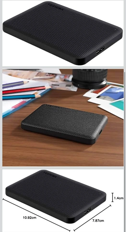 Toshiba Canvio Advance 2TB Portable External Hard Drive USB 3.0, - photo 3