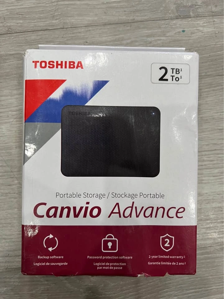 Toshiba Canvio Advance 2TB Portable External Hard Drive USB 3.0, - photo 4