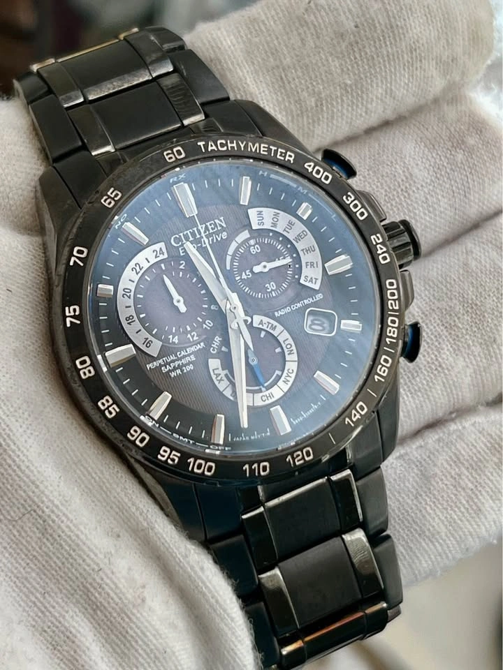 Citizen Radio Controlled Perpetual Chrono A-T Watch - photo 4