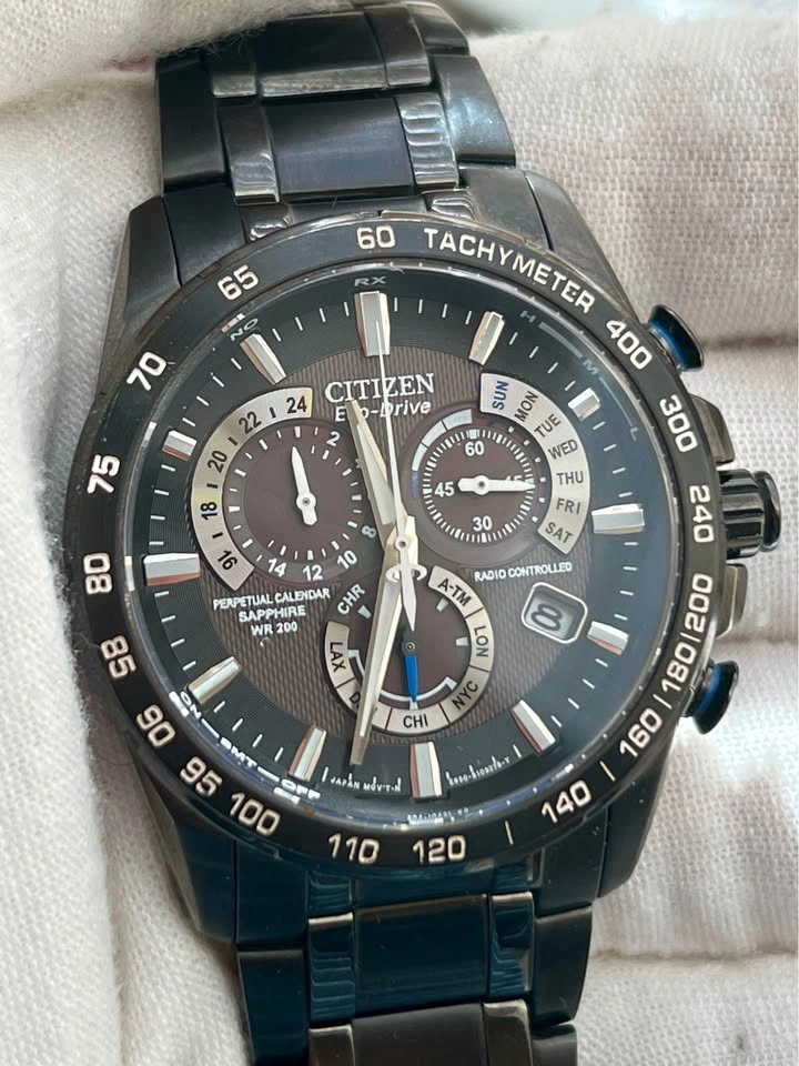 Citizen Radio Controlled Perpetual Chrono A-T Watch - photo 5
