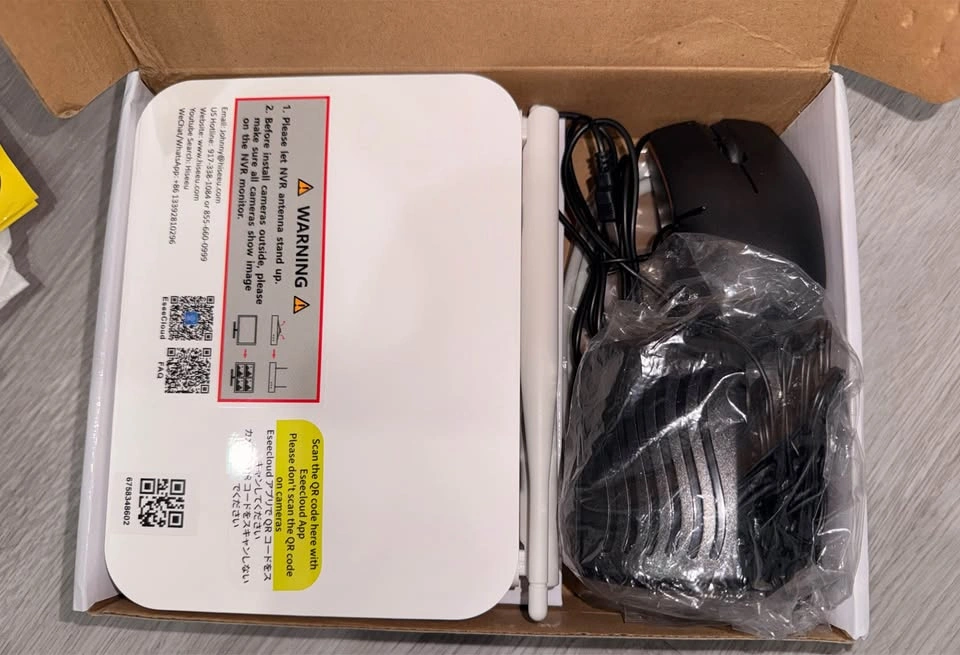 Hiseeu WiFi Security Camera System - photo 2