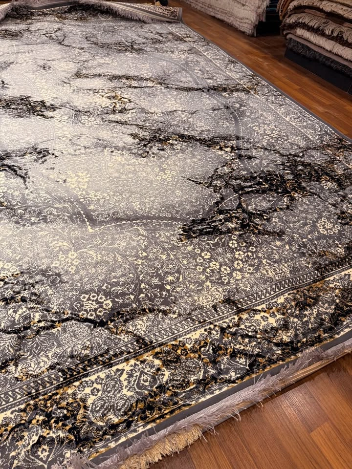 Luxury Marble Design Area Rug 2x3m - Brand New - photo 3