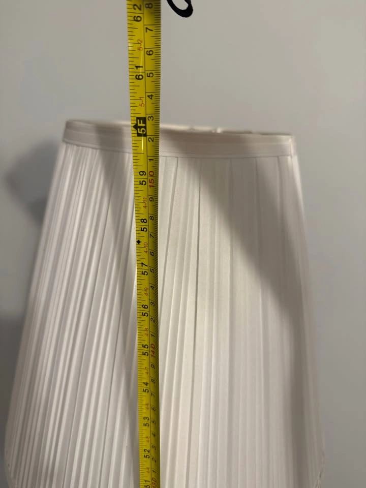 Tall 5ft Lamp with Metal Base and Lampshade - photo 3