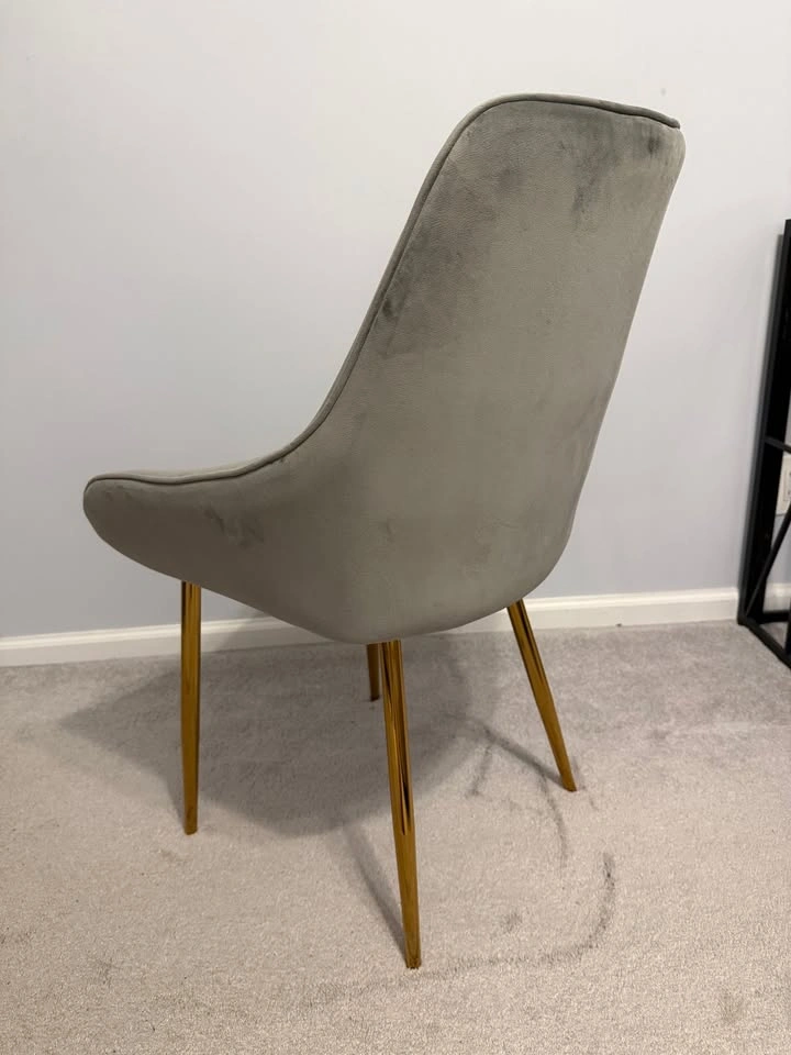 Accent/Vanity Velvet Chair - photo 3