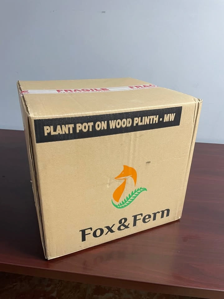 Unopened Fox & Fern Flower Pot - photo 2
