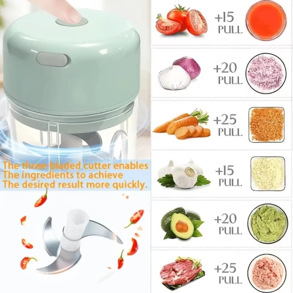 Portable USB Food Processor & Garlic Chopper - photo 5