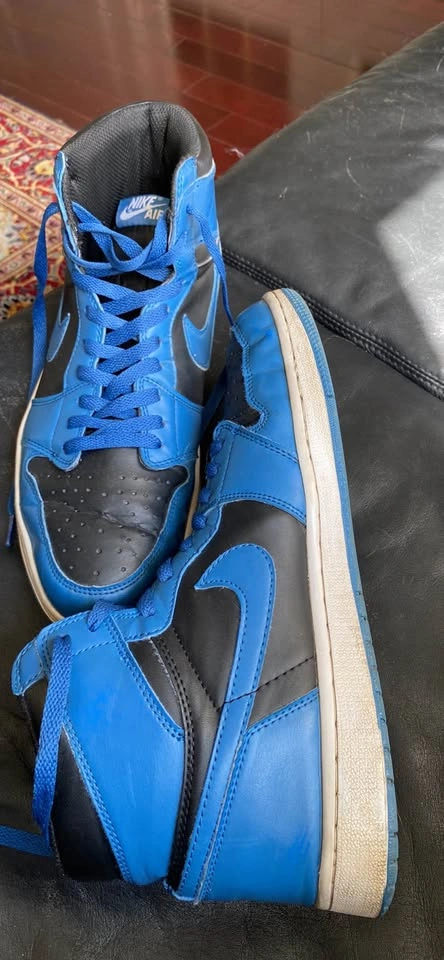Men's Air Jordan 1 Retro High OG 'Dark Marina Blue' - photo 2