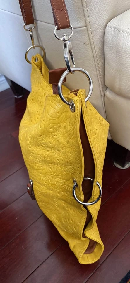 Genuine Leather Italian Shoulder Bag - photo 2