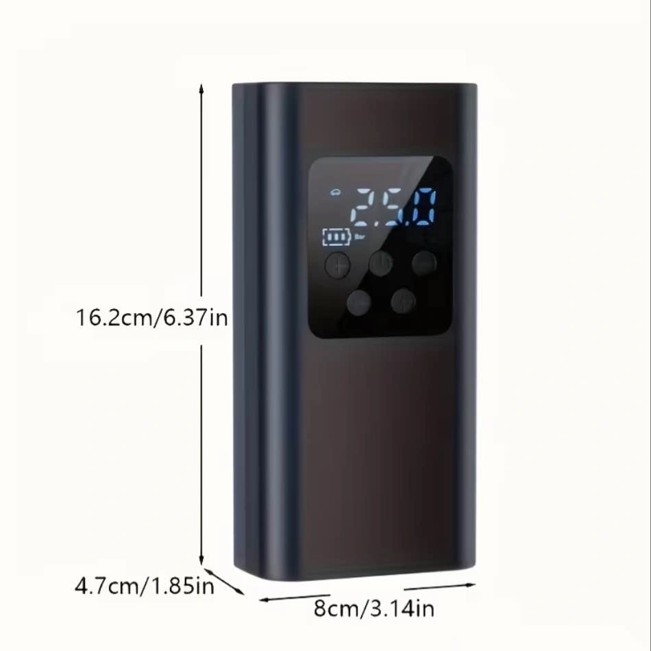 Portable Car Tire Inflator with Type-C Fast Charging - photo 2