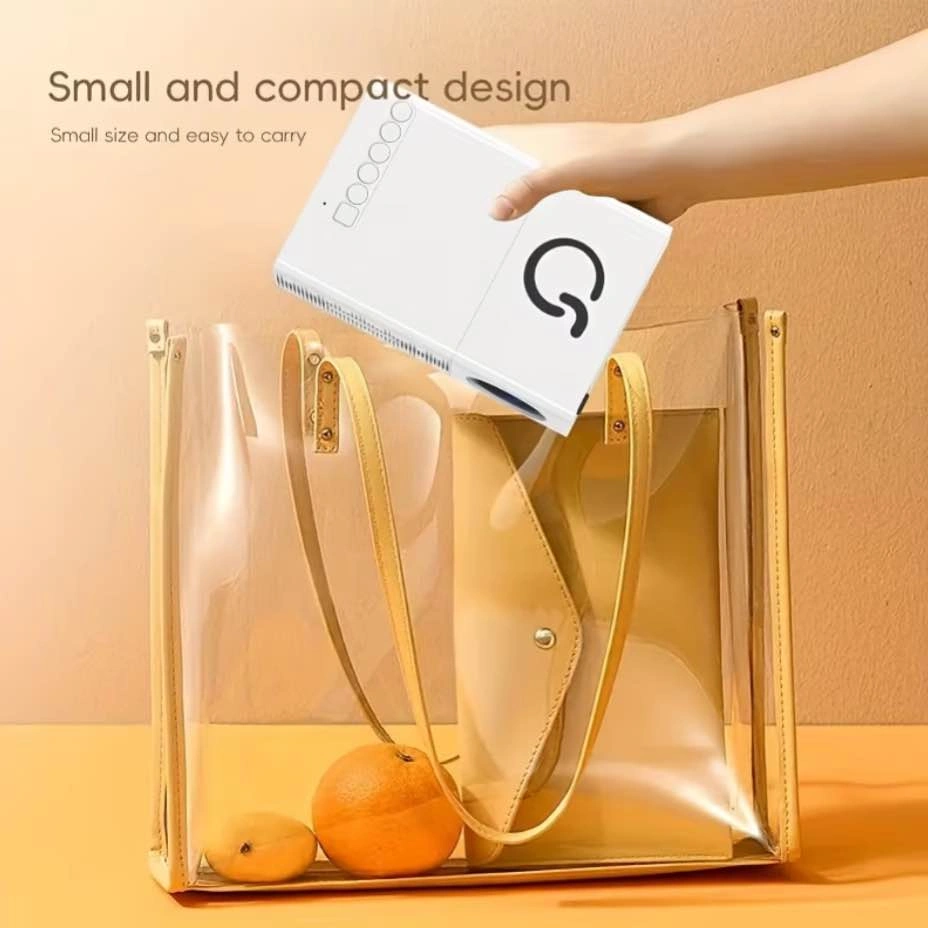 Mini Smart Projector - Ultra HD, Screen Mirroring, Portable - photo 3