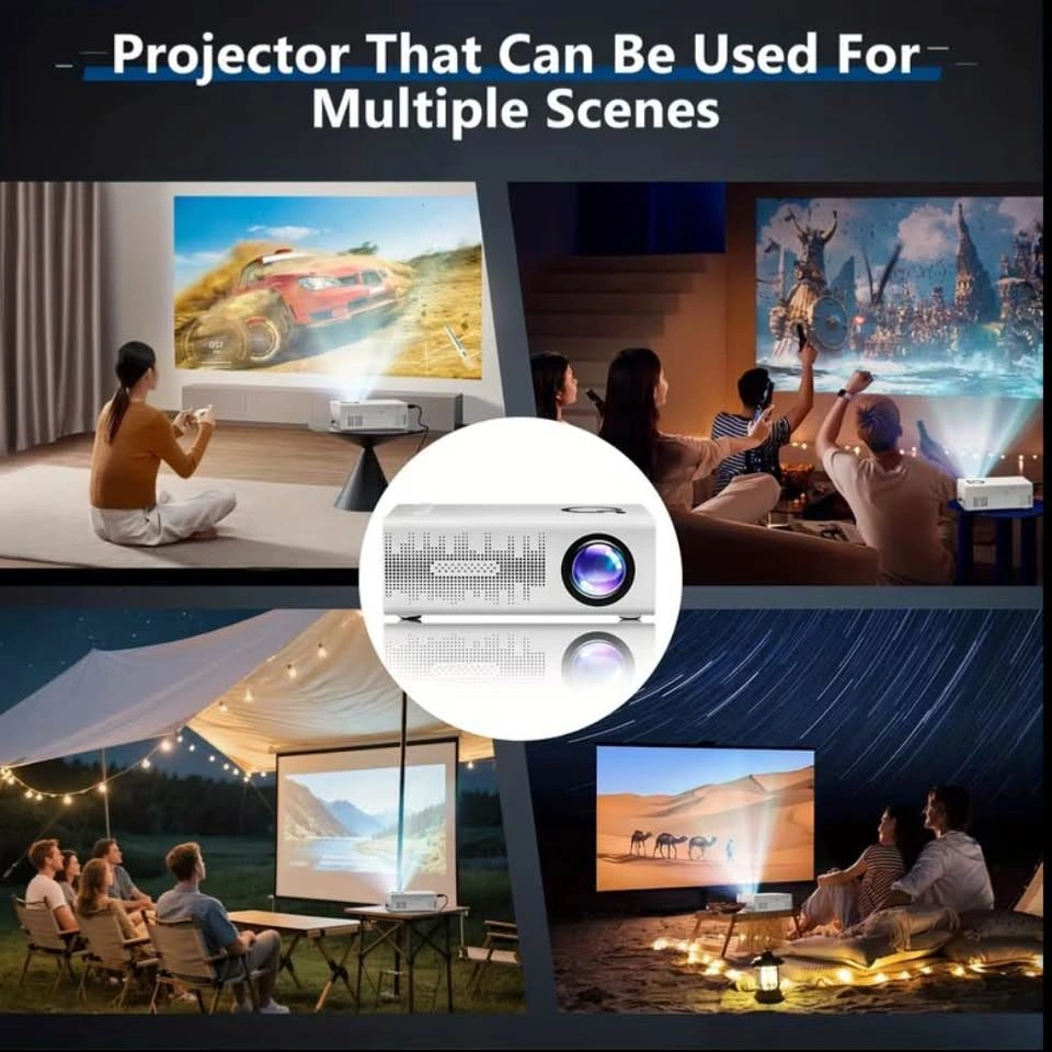 Mini Smart Projector - Ultra HD, Screen Mirroring, Portable - photo 5
