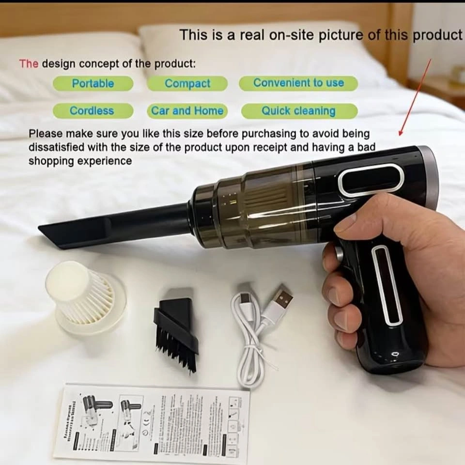 Portable Cordless Handheld Vacuum Cleaner - photo 4