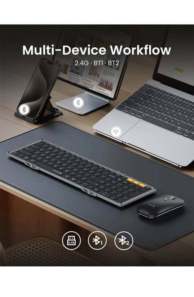 ProtoArc Foldable Keyboard and Mouse Combo - photo 4