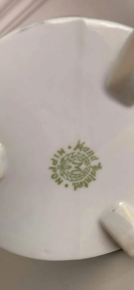 Painted Nippon Vase - Noritake & Other - photo 3