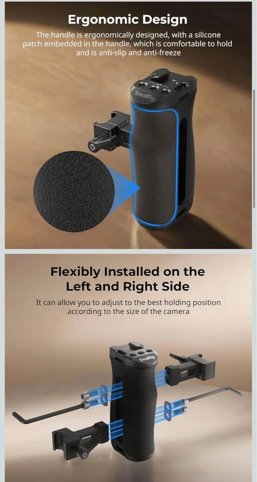 SmallRig Mini NATO Side Handle for Camera Cages - photo 3