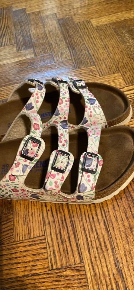 Birkenstock Florida Fresh Meadow Flower Beige Birko Flor SFB Nar - photo 2