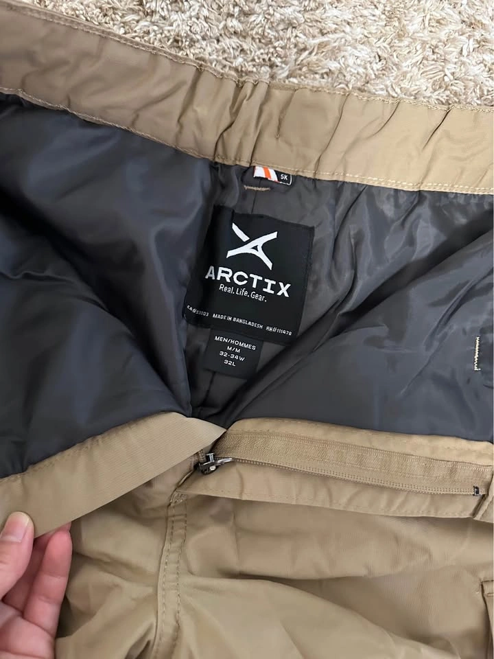 Arctix Men’s Snowboard Cargo Pants – Khaki - photo 3