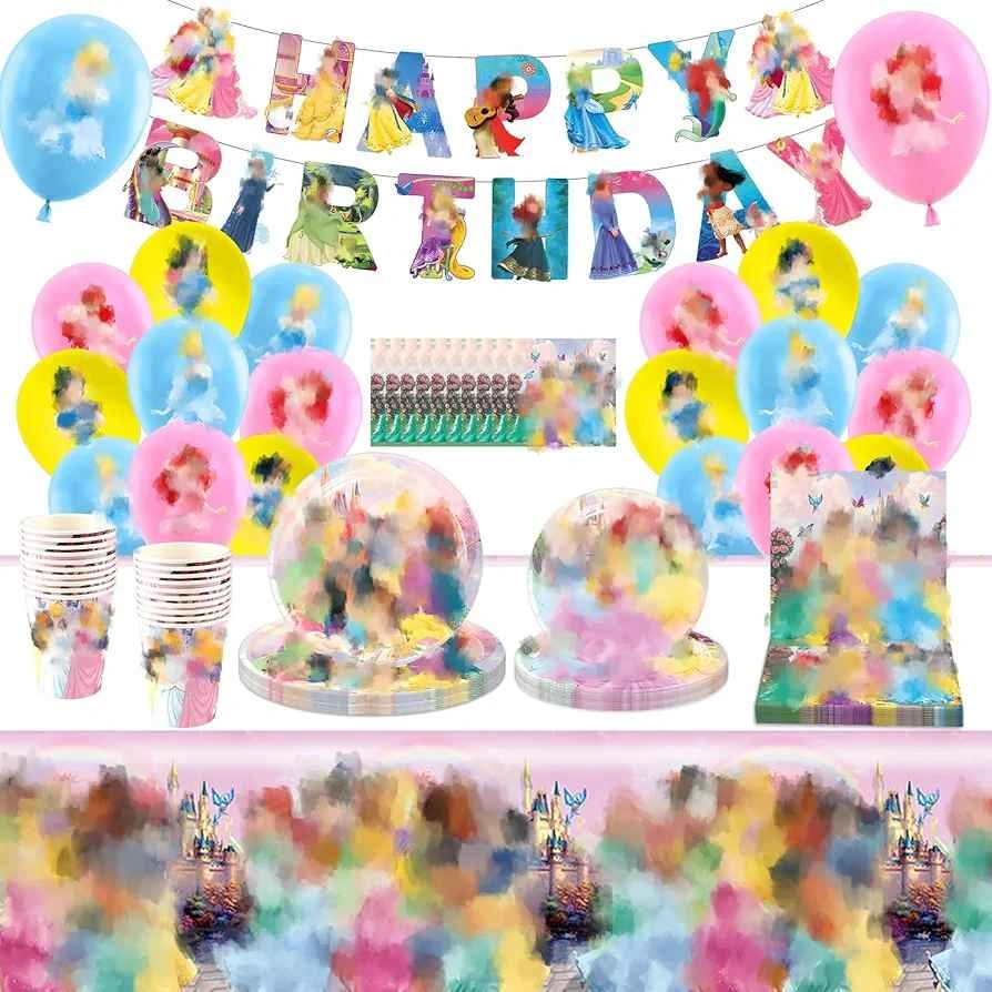 Princess Peach Birthday Party Supplies - photo 2