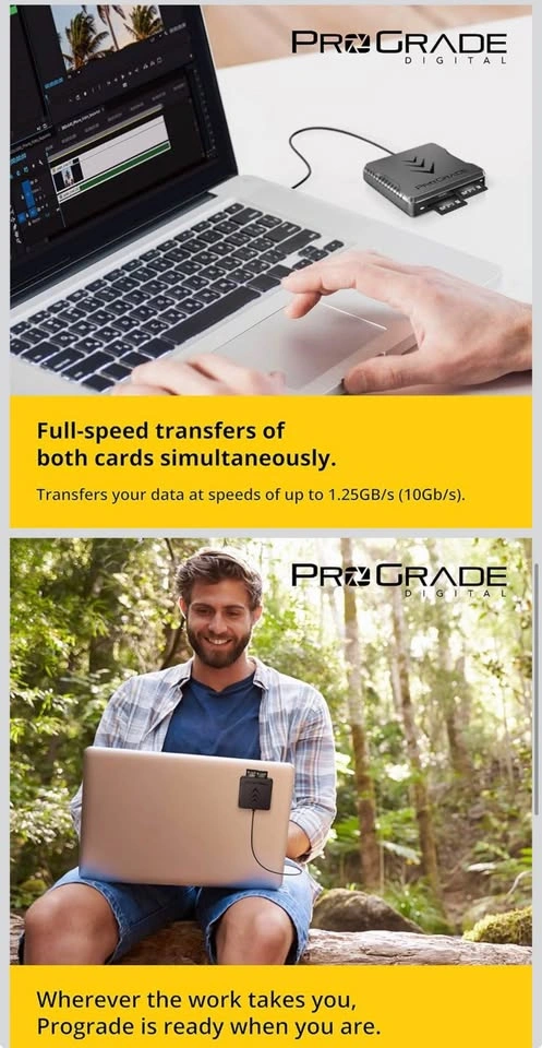 ProGrade Digital SD UHS-II Dual-Slot Memory Card Reader - photo 4