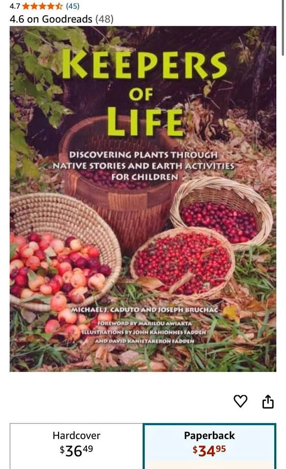 Keepers of Life: Discovering Plants Through Native Stories and E