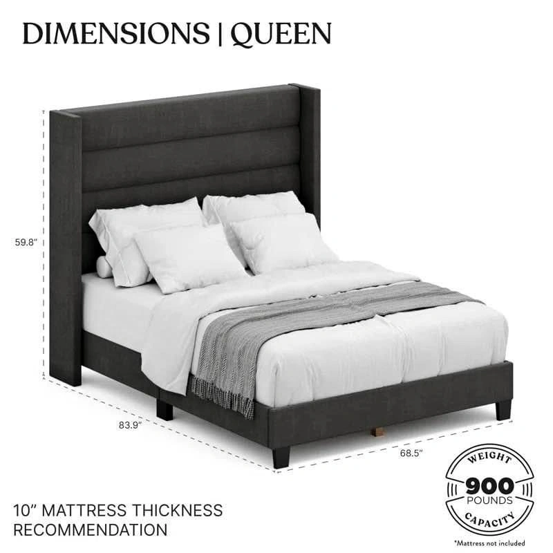 Queen Bed Frame & Headboard