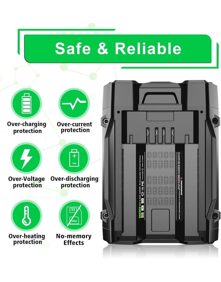 DSANKE 56V 5.0Ah Replacement for EGO 56V Battery - photo 4
