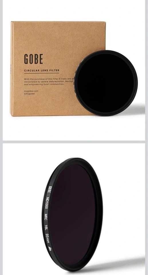 Gobe 95mm ND1000 (10 Stop) ND Lens Filter