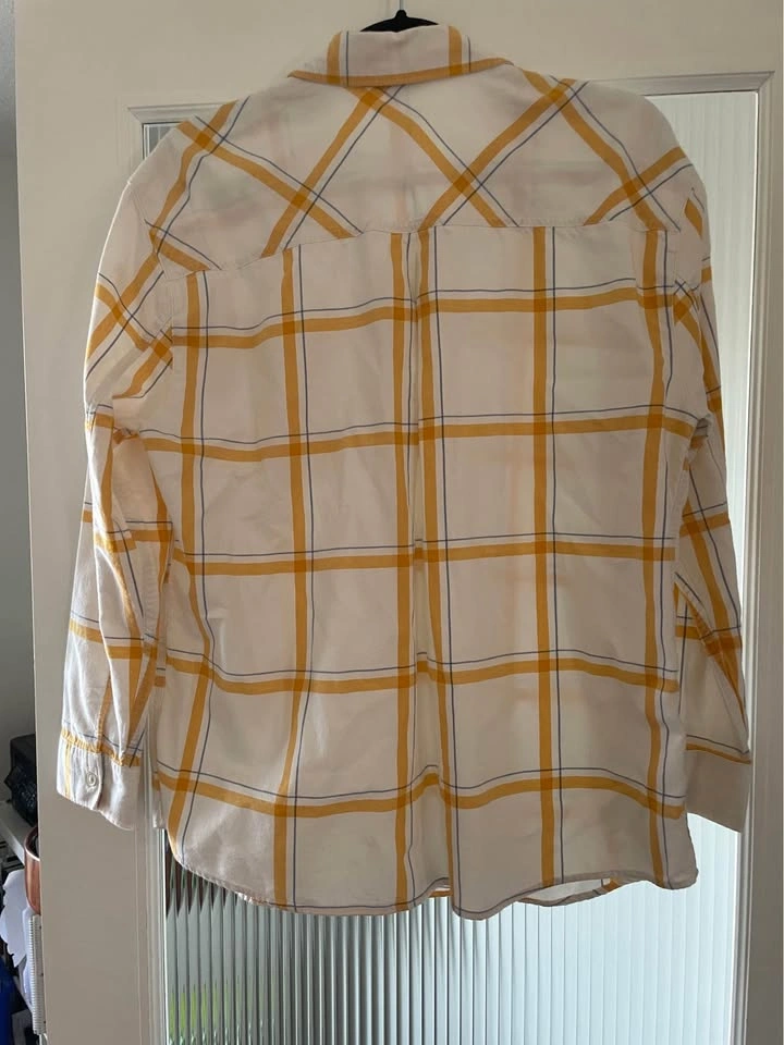 Eddie Bauer Plaid Boyfriend Shirt - photo 3
