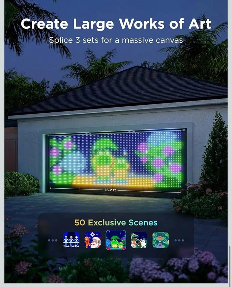 Govee Curtain Lights Pro, 960 LEDs Smart Lights - photo 4