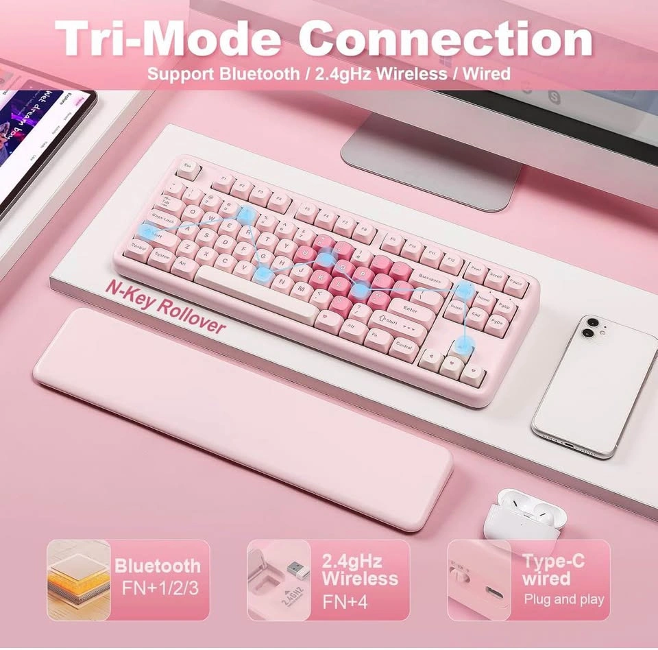 YUNZII B87 Wireless Mechanical Keyboard - photo 3