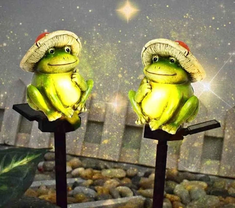 1pc Solar Garden Light Stake, Outdoor Decorative Solar light Fro