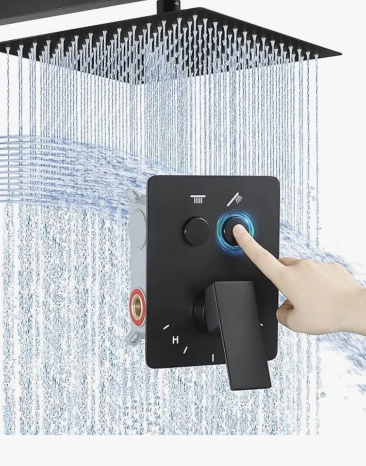 SR Sun Rise Shower System with Push Button Diverter - photo 3