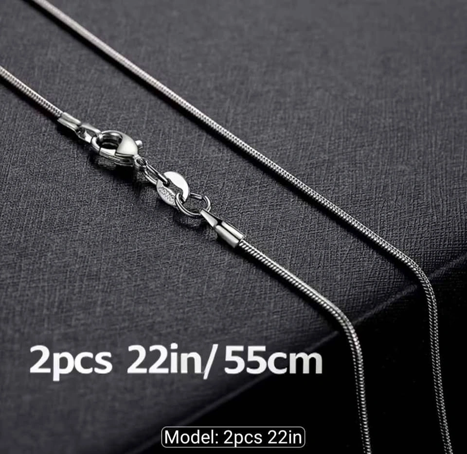 925 Sterling Silver Snake Bone Chain - photo 2