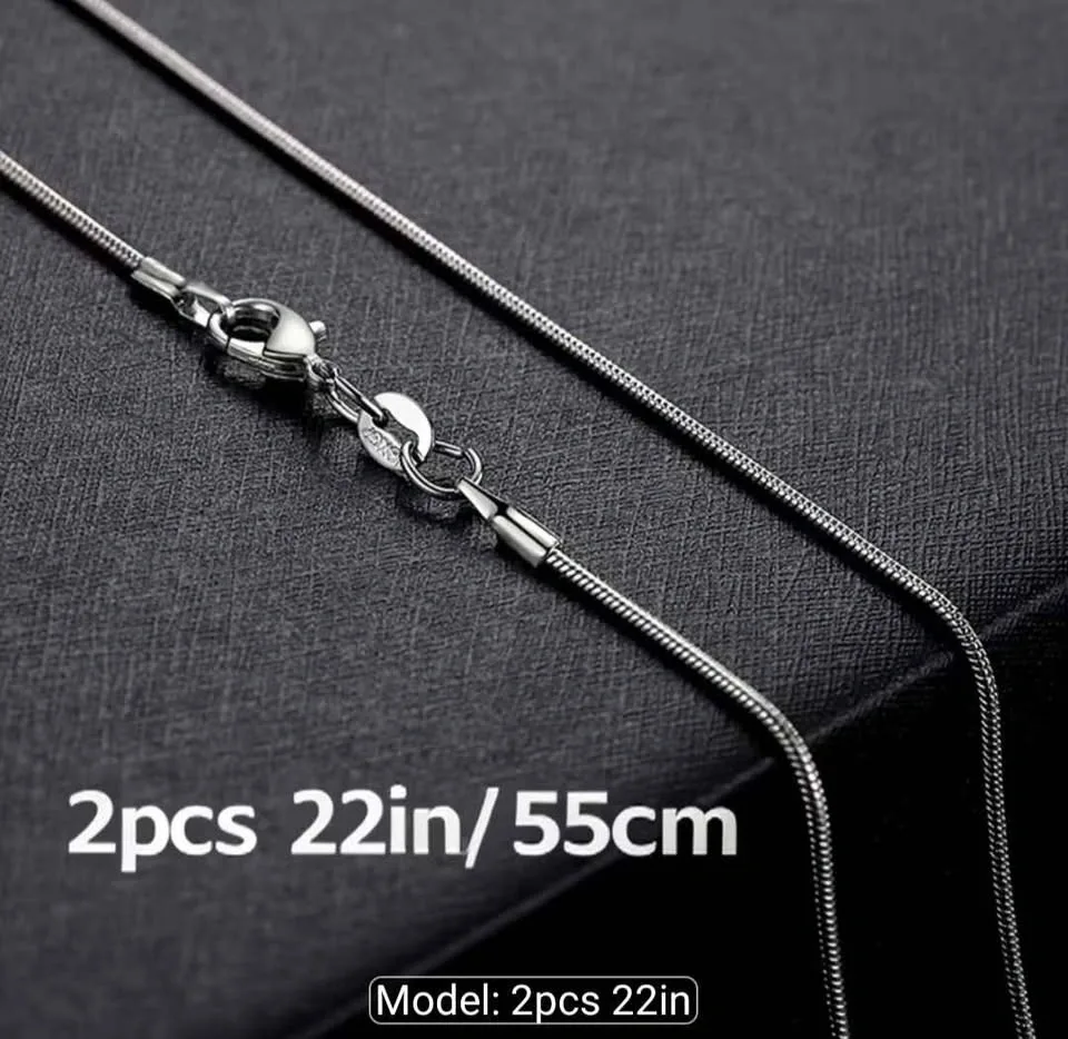 925 Sterling Silver Snake Bone Chain - photo 2